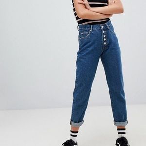 Pull&Bear 5 Button Mom Jeans